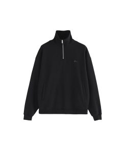 Half-Zip American Style Hoodie - Roaring Beast Design for Autumn/Winter 2025, Trendy Streetwear Inspired by 90s and Y2K Fashion