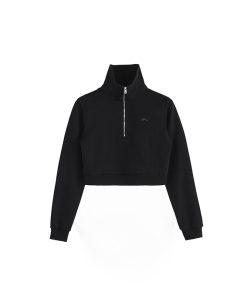 Half-Zip American Style Hoodie - Roaring Beast Design for Autumn/Winter 2025, Trendy Streetwear Inspired by 90s and Y2K Fashion