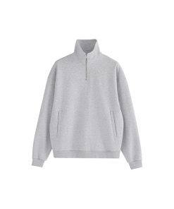 Half-Zip American Style Hoodie - Roaring Beast Design for Autumn/Winter 2025, Trendy Streetwear Inspired by 90s and Y2K Fashion