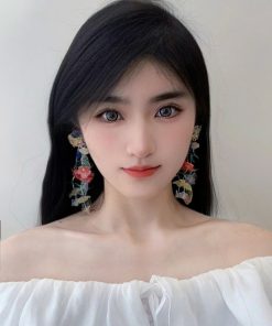 Handmade Colorful Beaded Woven Flower Earrings for Women - Heavy-Duty Summer Vacation Style, Niche Seaside Accessory