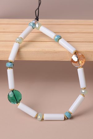 Handmade Crystal Phone Chain Strap - Beaded Decorative Case Strap for Women - Cute Spring/Summer Accessory in INS Style
