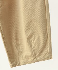 Handmade Retro Corduroy Balloon Pants with Loose Fit, Elastic Waistband, and Wide-Leg Design for Casual Chic Style