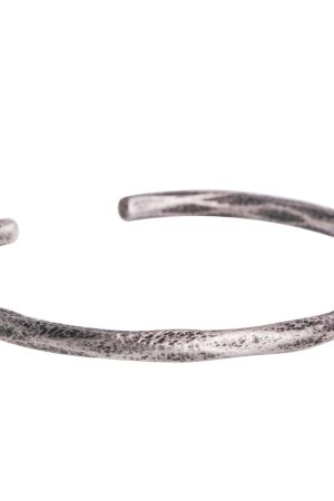 Handmade Thai Silver Bracelet for Men and Women, Trendy Minimalist Retro Design, Unisex Couple Style, Perfect Gift for Him and Her