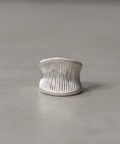 Handmade Vintage Open Ring for Men and Women, Simple 925 Silver Design, Versatile Finger Jewelry