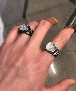 Harajuku Streetwear, Sugar Free Outfits - Cyberpunk Crystal Ring