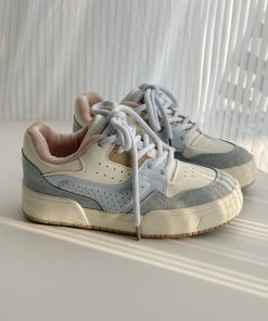 Harajuku-Style Women's Sneakers - 2025 Spring Casual Thick-Soled Versatile Shoes for Y2K Fashion Lovers