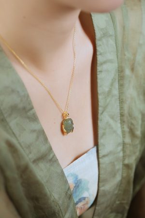 Hetian Jade Cicada Pendant for Women - Good Luck Charm for Graduate School Entrance Exams and College Success
