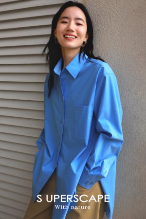 High-Density Pima Cotton Long Sleeve Shirt with Soft Paper Feel - Casual Essential for Everyday Wear