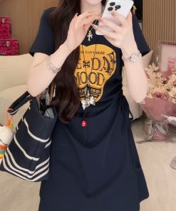 High-End Fashion Slimming Dress for 2025 Summer - Trendy and Age-Reducing Design, Perfect for Chic Occasions