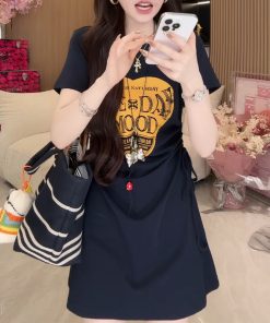 High-End Fashion Slimming Dress for 2025 Summer - Trendy and Age-Reducing Design, Perfect for Chic Occasions