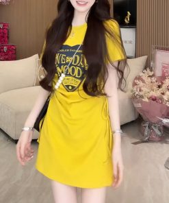 High-End Fashion Slimming Dress for 2025 Summer - Trendy and Age-Reducing Design, Perfect for Chic Occasions