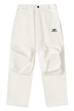 High-End Minimalist Double-Pleat Corduroy Multi-Wear Paratrooper Pants - Cleanfit Spliced Design for Effortless Style