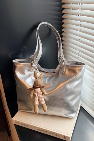 High-End Oil Wax Leather Tote Bag for Women - Large Capacity Shoulder Bag for Spring/Summer 2025, Ideal for Students and Commuting