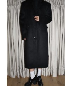 High-End Oversized Wool Double-Faced Coat for Women - Long Luxury Outerwear, Perfect for Winter Fashion