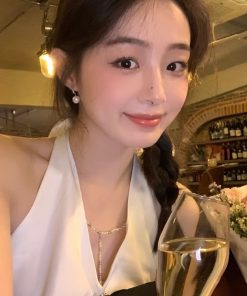 High-End Pearl Earrings - French Minimalist Design, Trendy Vintage Style, Versatile Light Luxury Ear Accessories