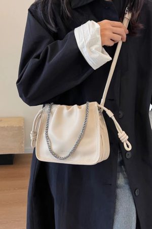High-End Pleated Shoulder Bag - Versatile Crossbody Design for Women - Trendy Summer Fashion Accessory