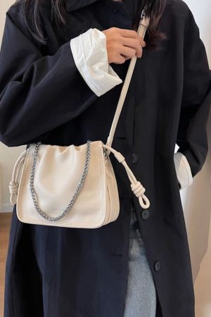 High-End Pleated Shoulder Bag - Versatile Crossbody Design for Women - Trendy Summer Fashion Accessory