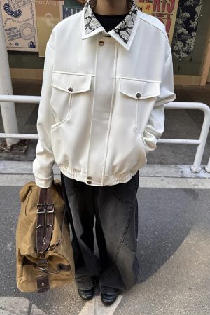 High-End Python Print Jacket for Men, Spring Autumn Lightweight Lapel Top, Stylish American Style Fashion Outerwear