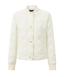 High-End Solid Color Quilted Baseball Jacket - Versatile Women's Coat for Autumn and Winter Fashion