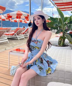 High-End Strapless Camisole Dress for Women, Socialite Style, Moon Vera Inspired, Chic Short Dress for Parties and Events