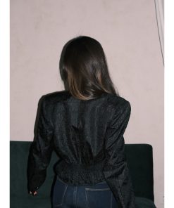 High-End Vintage Slim-Fit Racing Suit Short Jacket for Women - Elegant Loose Waist-Defining Design