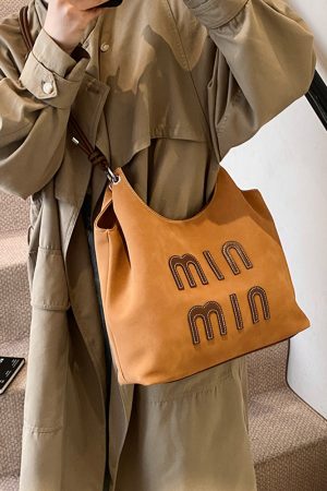 High-End Women's Tote Bag - 2025 Spring Summer Fashion Trend, Large Capacity Shoulder Crossbody Commuter Bag