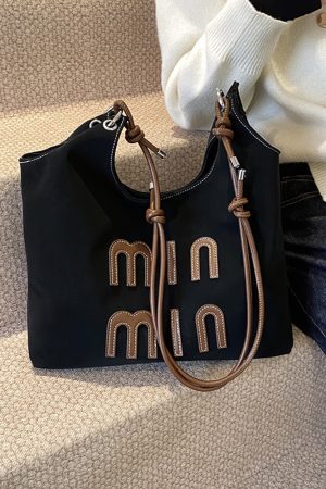 High-End Women's Tote Bag - 2025 Spring Summer Fashion Trend, Large Capacity Shoulder Crossbody Commuter Bag