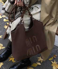 High-End Women's Tote Bag - 2025 Spring Summer Fashion Trend, Large Capacity Shoulder Crossbody Commuter Bag