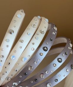 High-Quality Korean Crystal Hairband Hairpin for Women - Advanced Texture Thin Hair Hoop Hair Accessory from Dongdaemun