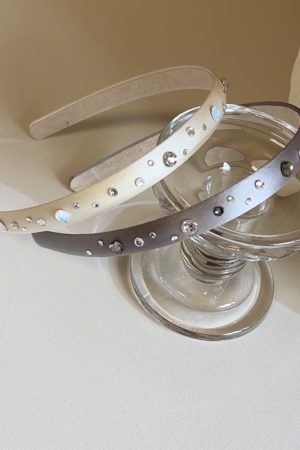 High-Quality Korean Crystal Hairband Hairpin for Women - Advanced Texture Thin Hair Hoop Hair Accessory from Dongdaemun