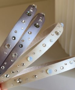 High-Quality Korean Crystal Hairband Hairpin for Women - Advanced Texture Thin Hair Hoop Hair Accessory from Dongdaemun