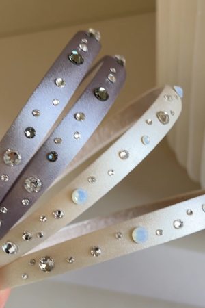 High-Quality Korean Crystal Hairband Hairpin for Women - Advanced Texture Thin Hair Hoop Hair Accessory from Dongdaemun