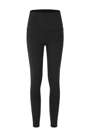 High Waist Women's Sports Pants - Slimming Basic Leggings for Yoga & Fitness - Versatile Spring Summer Shark Pants