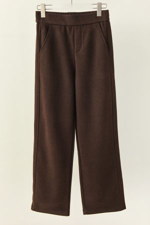 High-Waisted Acetic Acid Wool Wide-Leg Pants for Women - Autumn Winter Style, Draped, Loose-Fitting, Slimming Casual Long Trousers