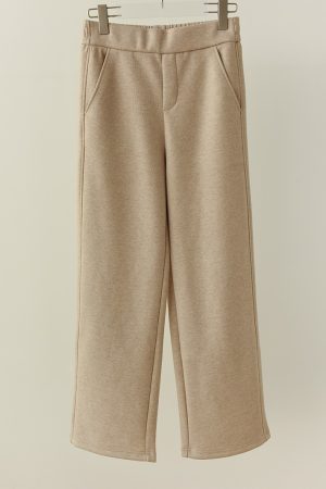 High-Waisted Acetic Acid Wool Wide-Leg Pants for Women - Autumn Winter Style, Draped, Loose-Fitting, Slimming Casual Long Trousers