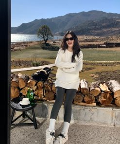 High-Waisted Black Slim-Fit Leggings for Women - High Elastic, Slimming, Warm Nine-Point Pants for Autumn and Winter Fashion