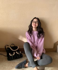 High-Waisted Black Slim-Fit Leggings for Women - High Elastic, Slimming, Warm Nine-Point Pants for Autumn and Winter Fashion