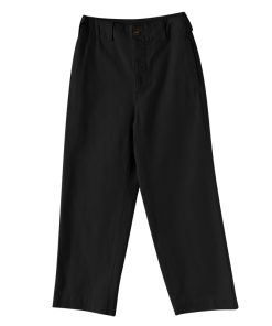 High-Waisted British Twill Cotton Paris Button Pants, Loose Straight-Leg Wide-Leg Jeans for Effortless Style