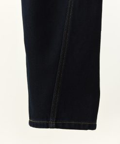 High-Waisted Fleece-Lined Banana Pants with Twisted Seam Design - Tapered Cropped Style for Autumn and Winter Fashion
