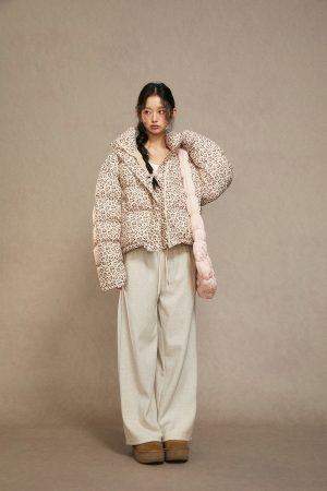 High-Waisted Fleece Wide-Leg Pants for Women - Casual Loose Trousers, Autumn Winter 2025, Cozy Lazy Style