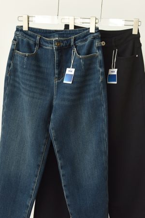 High-Waisted Sheepskin Fleece Skinny Jeans - Loose Versatile Warm Mom Jeans for Ultimate Comfort and Style