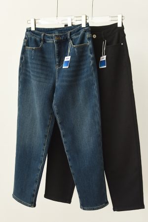 High-Waisted Sheepskin Fleece Skinny Jeans - Loose Versatile Warm Mom Jeans for Ultimate Comfort and Style