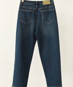 High-Waisted Sheepskin Fleece Skinny Jeans - Loose Versatile Warm Mom Jeans for Ultimate Comfort and Style