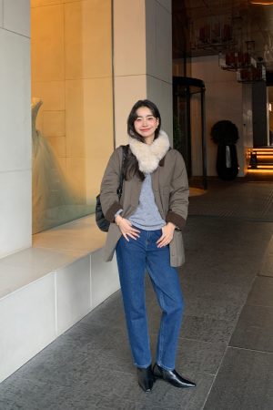 High-Waisted Slim-Fit Nine-Point Jeans for Women - Versatile Straight-Leg Tapered Casual Pants, Y2K Style