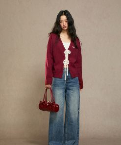 High-Waisted Wide-Leg Jeans for Women - Relaxed Fit Straight Pants for Autumn/Winter 2025 - Trendy Loose-Fitting Trousers