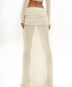 Hijabi Closet Essentials, Basic Wardrobe Essentials Indian - Strapless Top & Maxi Skirt Two Piece Set