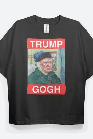 How Pinterest Sees Me Style, Outfit Ideas Pants And Shirt - Tr*mp Gogh' Tee