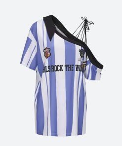 How To Style Wide Leg Jeans, Maxi Skirt Outfits - One Shoulder Jersey Top