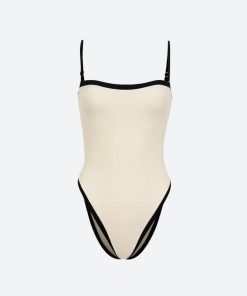 Ideas For Aesthetic Photos, Fits Grunge Y2k - Contrast Basic Swimsuit