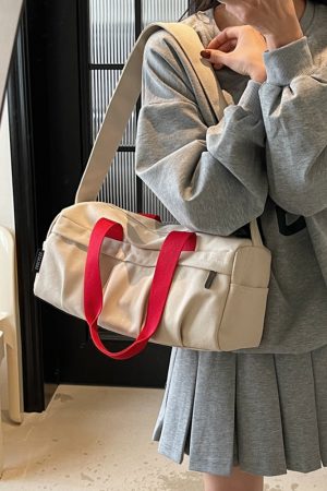 Japanese-Style Canvas Tote Bag for Women - 2025 New Fashion Simple Commuting Shoulder & Crossbody Bag